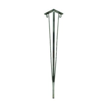 Henda Ferforje Masa Ayağı Krom - 72 cm