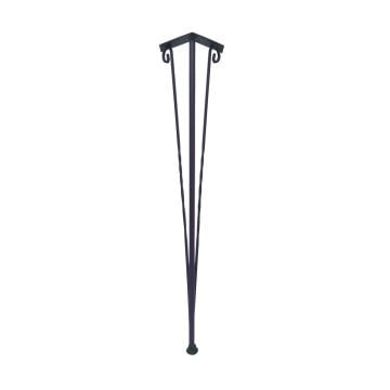Henda Ferforje Masa Ayağı Krom - 72 cm