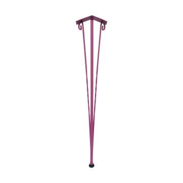 Henda Ferforje Masa Ayağı Krom - 72 cm