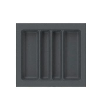 Starax Plastik Kepçelik Gri - 2687-G / 54 - 49 cm