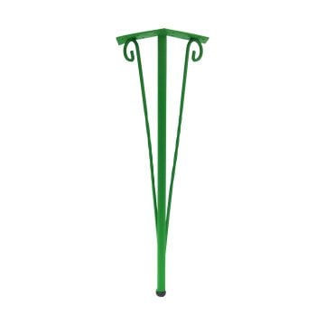 Henda Ferforje Sehpa Ayağı Krom - 41 cm