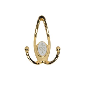 Metax Uzay Portmanto Askı Krom - Beyaz Gri