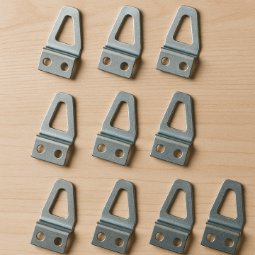 Tablo Kancası Kıvrık 10'lu