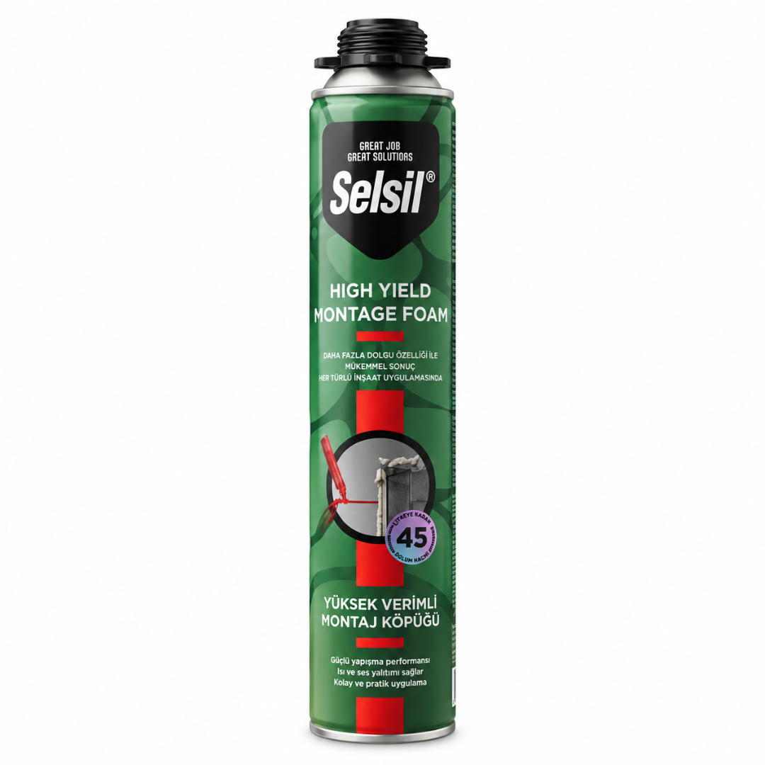 Selsil Tabancalı Montaj Köpüğü 750 ml