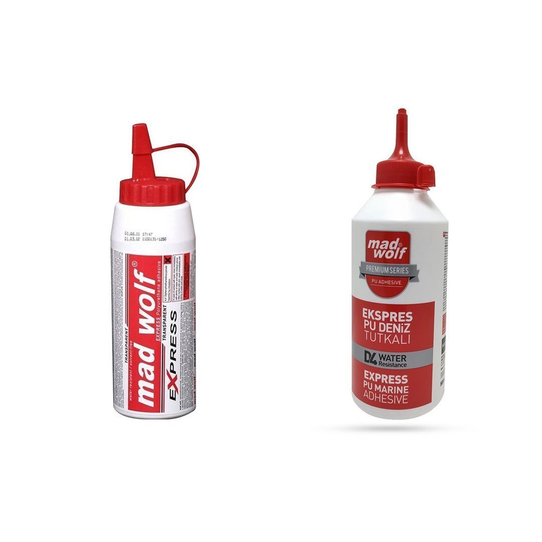 Madwolf Deniz Tutkalı Mobilya Ahşap Yapıştırıcı Sarı Küçük - 560 gr
