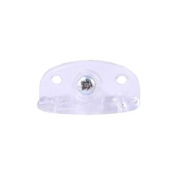 Metali Plastik Dereceli Dolap Çektirme Dereceli Şeffaf 10 Adet