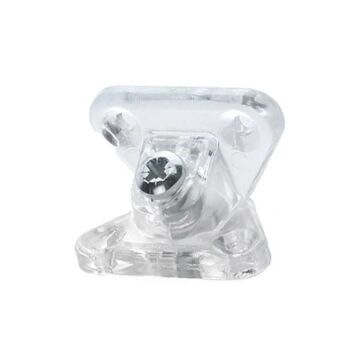 Metali Plastik Dereceli Dolap Çektirme Dereceli Şeffaf 10 Adet