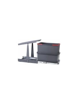 Pyramith 24 lt Antrasit  Çöp Kovası