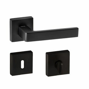 Doğanlar Karma Rozetli Kapı Kolu Matsiyah - Oda Kapısı