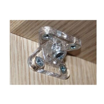 Metali Plastik Dereceli Dolap Çektirme Dereceli Beyaz 100 Adet