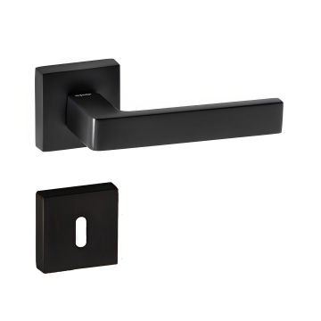 Doğanlar Karma Rozetli Kapı Kolu Matsiyah - Wc Kapısı