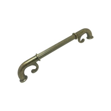 System 4645 Mobilya Kulp Antik Gümüş - 320 mm