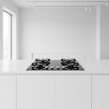 Silverline CS5800E6B02 Kademeli Siyah Ocak