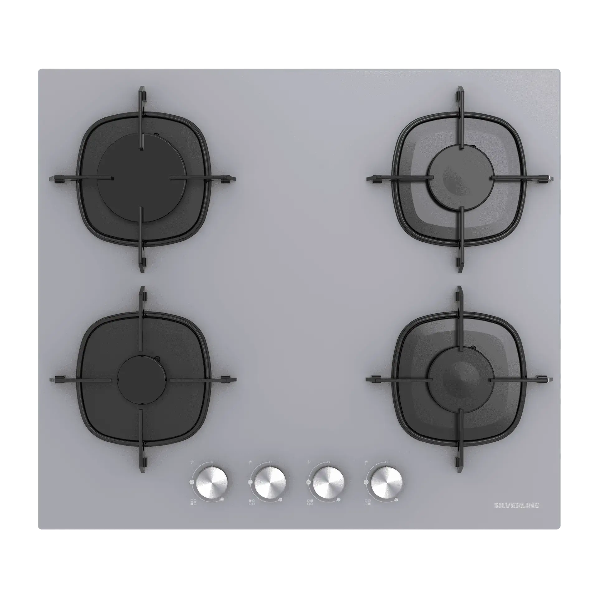 Silverline CS5800E6S02 Kademeli Gri Ocak