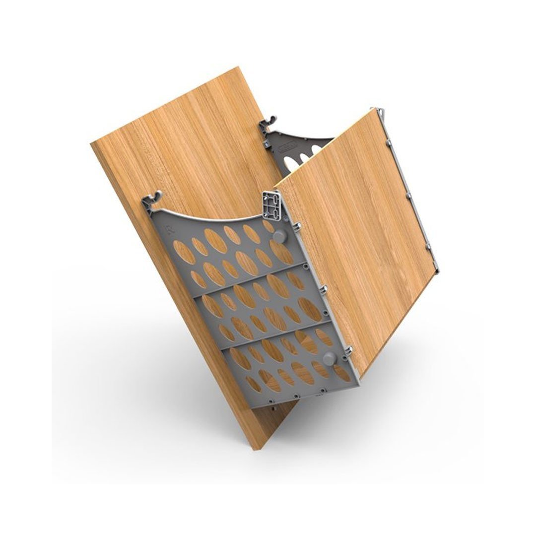 Mesan Plastik Çamaşır Sepeti Gri