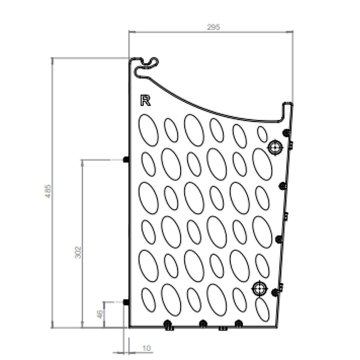 Mesan Plastik Çamaşır Sepeti Gri