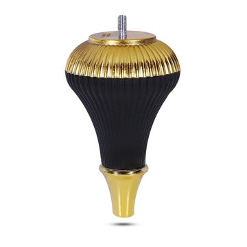 Mc Nova Zebra 17 cm Altın Plastik Ayak Siyah