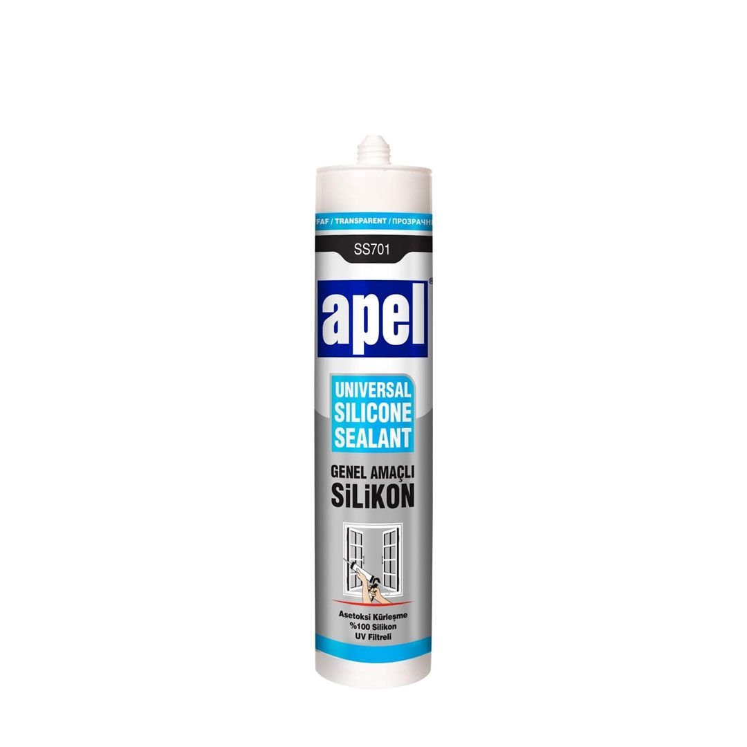 Apel SS701 Şeffaf Silikon 250 ml