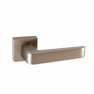 Doğanlar Prestij Rozetli Kapı Kolu Saten - Wc Kapısı