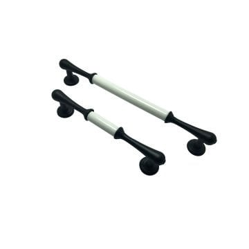 Tomurcuk 1965-85 Beyaz Porselen Mobilya Kulp