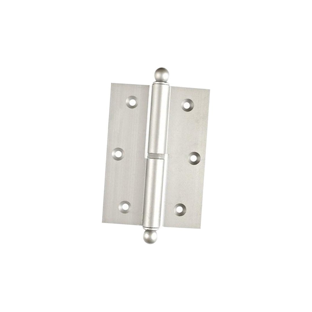 Alüminyum Memeli Okka Kapı Menteşesi Saten-10 cm-Sol