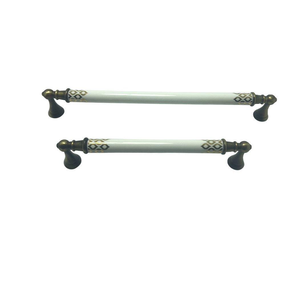 Tomurcuk 2126-41 Antik Sarı Porselen Mobilya Kulp