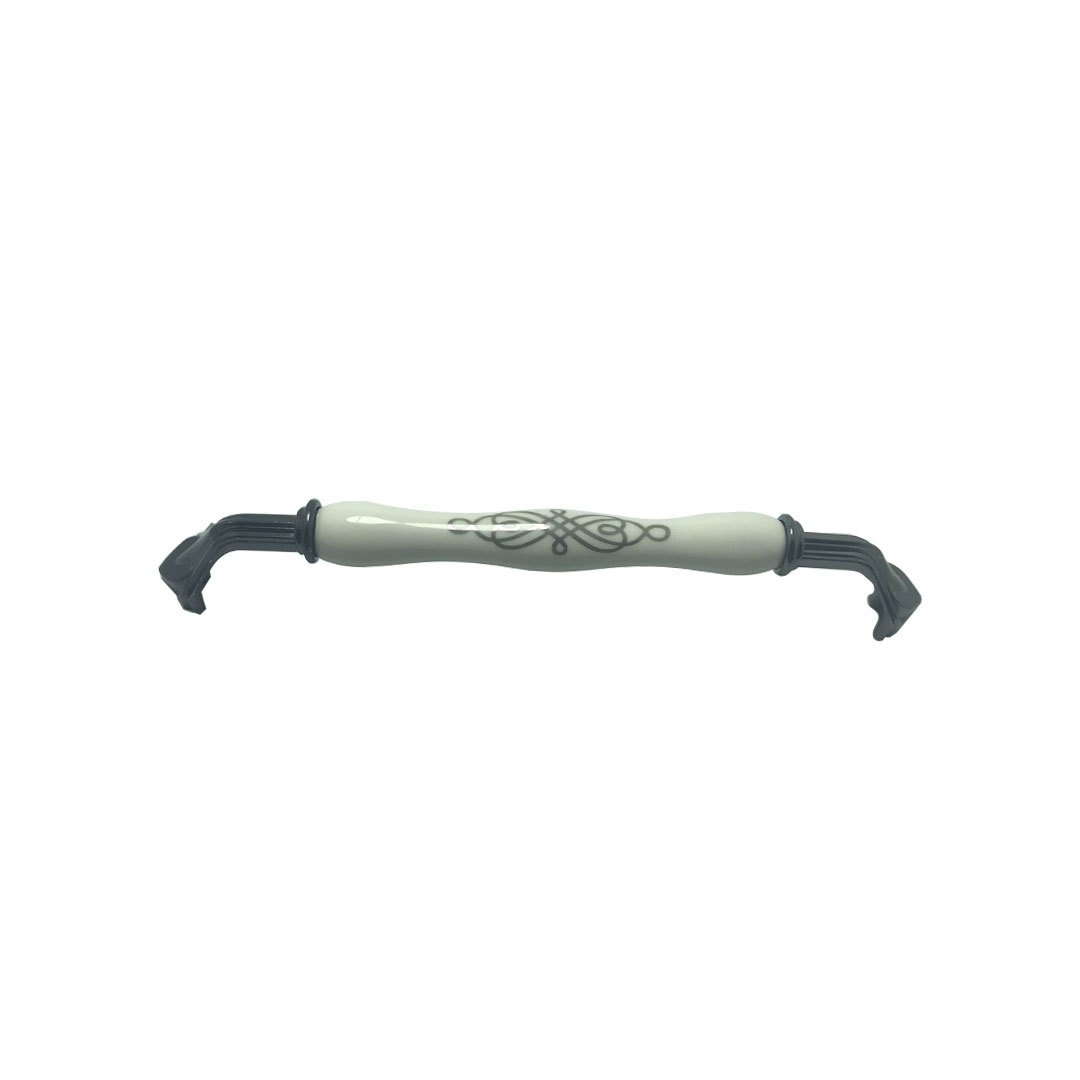 Tomurcuk 2132-70 Füme Porselen Mobilya Kulp