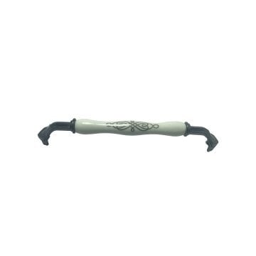 Tomurcuk 2132-70 Füme Porselen Mobilya Kulp
