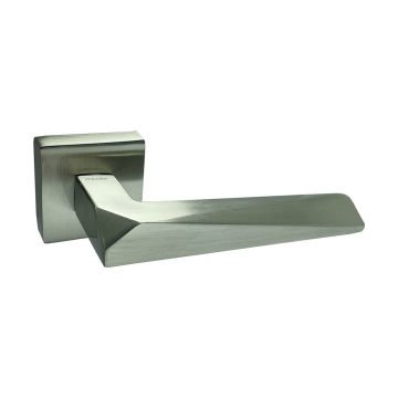 Doğanlar Prizma Rozetli Kapı Kolu Saten - Dış Kapısı