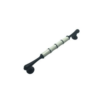 Tomurcuk 1955-85-192 Siyah Şerit Porselen Mobilya Kulp 192 mm