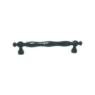 Tomurcuk 1845-85-160-426 Siyah Porselen Mobilya Kulp 160 mm