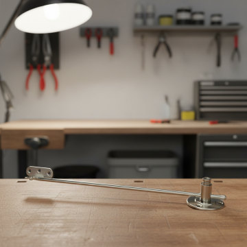 Şen Frenli Düz Bar Makası Nikel