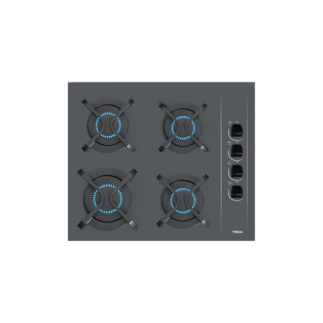 Teka GBC 64002 KBC ST 60 cm Gri Ankastre Cam Ocak