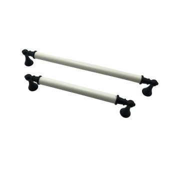 Tomurcuk 2126-85 Beyaz Porselen Mobilya Kulp