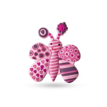 Kelebek Çocuk Odası Mobilya Kulp Pembe