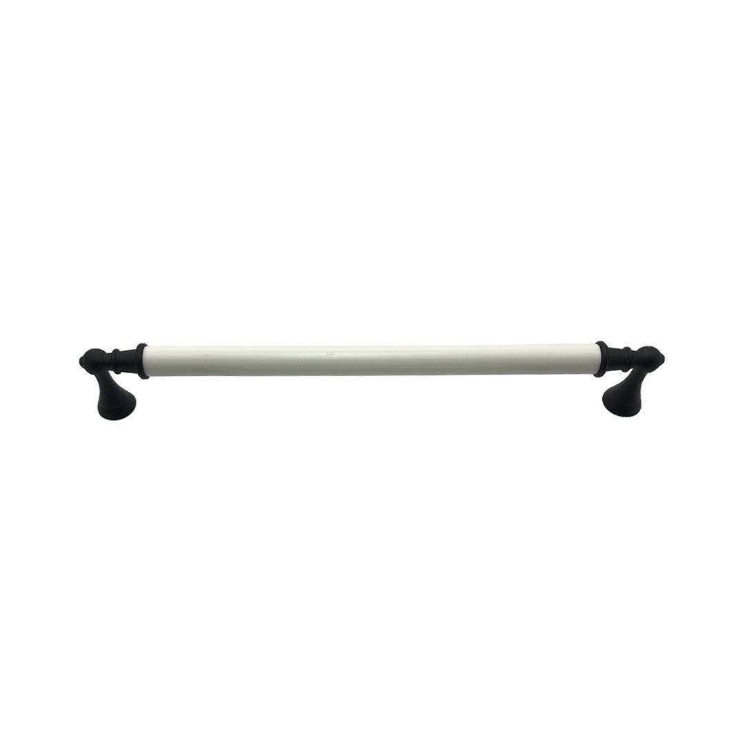 Tomurcuk 2126-85 Beyaz Porselen Mobilya Kulp 224 mm