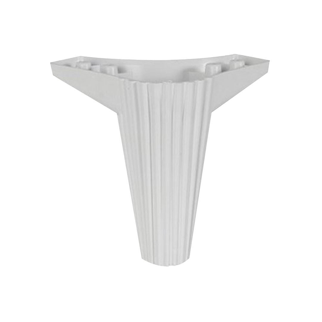 Mc Çizgili Wetra 12 cm Mobilya Ayak Beyaz