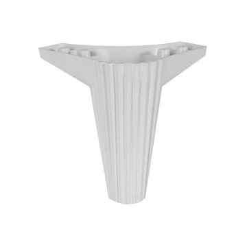 Mc Çizgili Wetra 12 cm Mobilya Ayak Beyaz