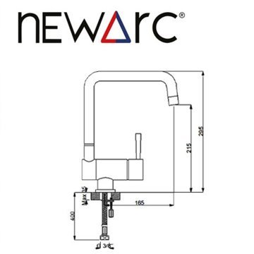 Newarc Pencere Önü Evye Bataryası