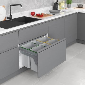Starax 2385-G Kapağa Monte Çöp Kovası