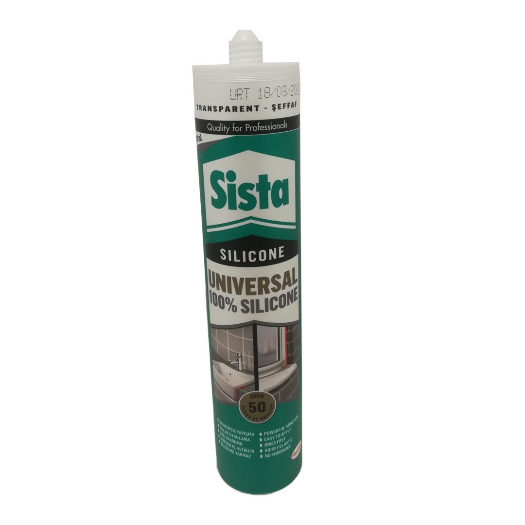 Sista Silikon 280 ML Şeffaf