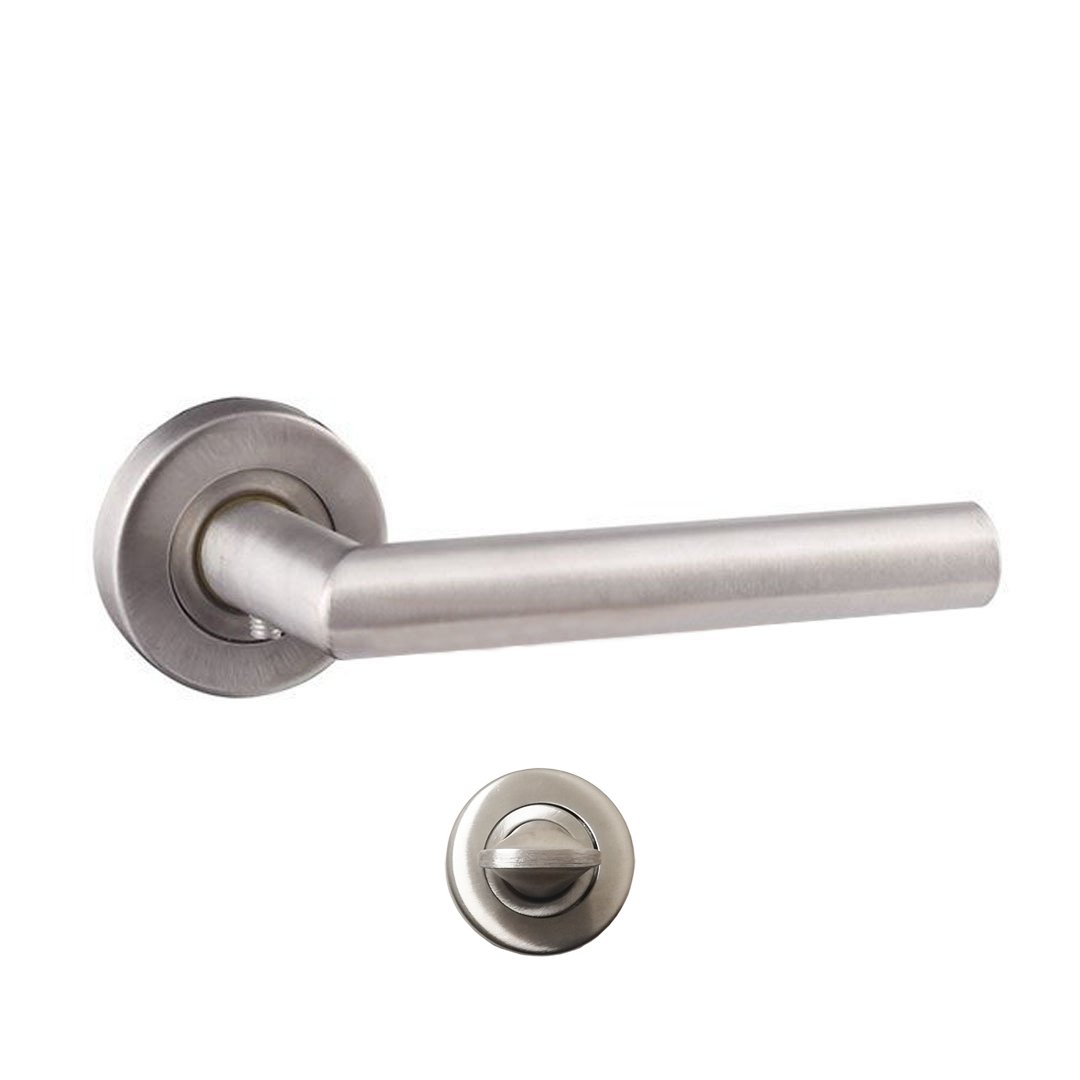 Espera 1001 Saten Paslanmaz Çelik Rozetli Kapı Kolu Wc Kapısı