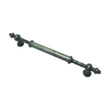 Metax Kadeh Mobilya Kulp Antik Gümüş - 224 mm