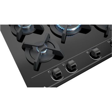 Teka GBC 75030 5G Döküm Ocak Siyah