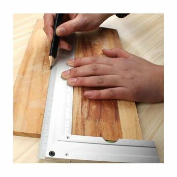 Leo Alüminyum Marangoz Gönye 30 cm