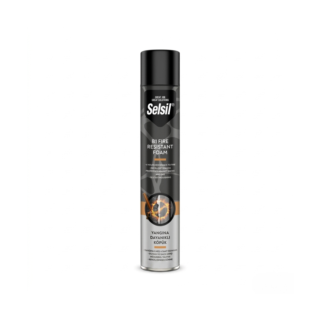 Selsil B1 Yangına Dayanıklı Köpük 750 ml
