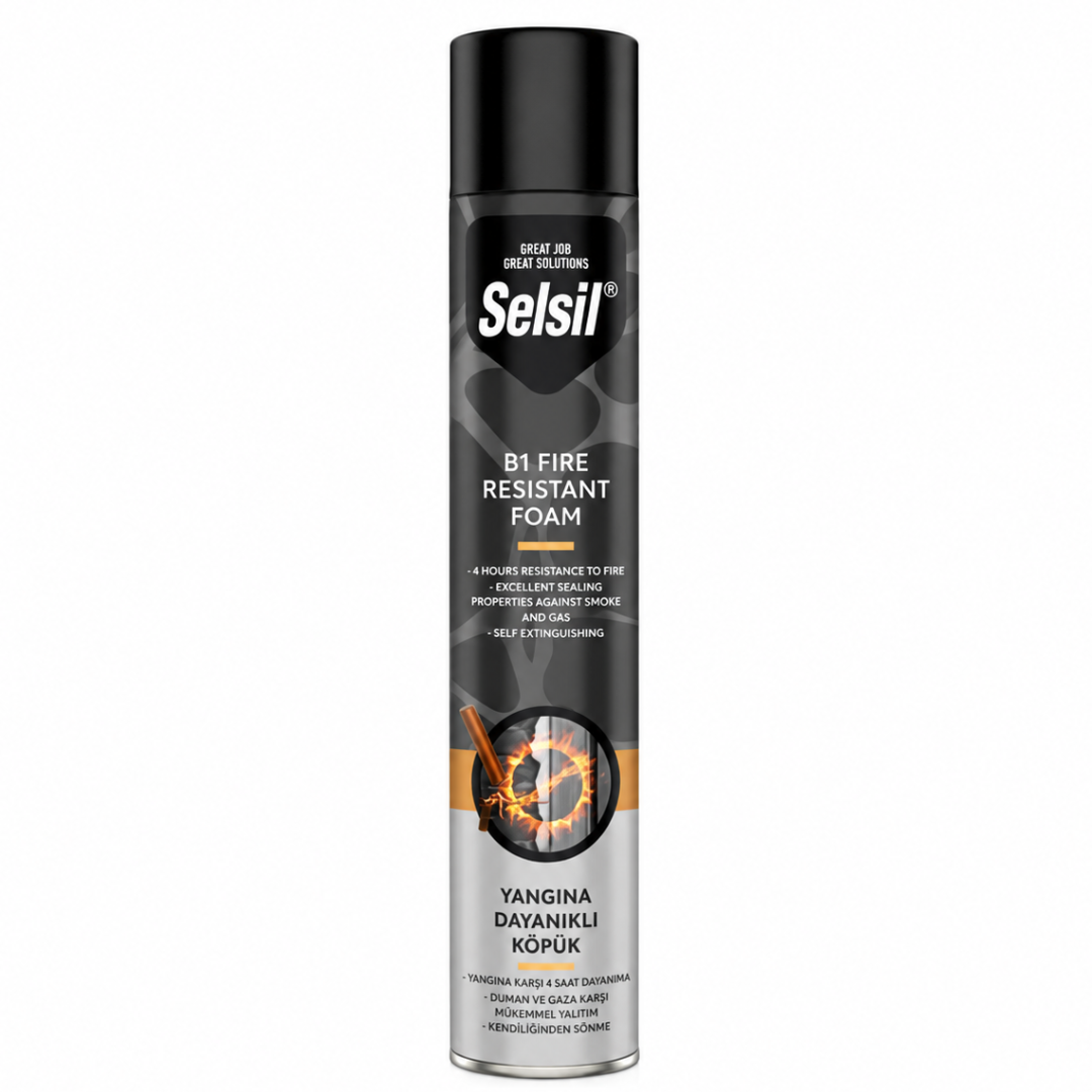 Selsil B1 Yangına Dayanıklı Köpük 750 ml