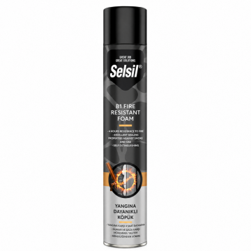 Selsil B1 Yangına Dayanıklı Köpük 750 ml