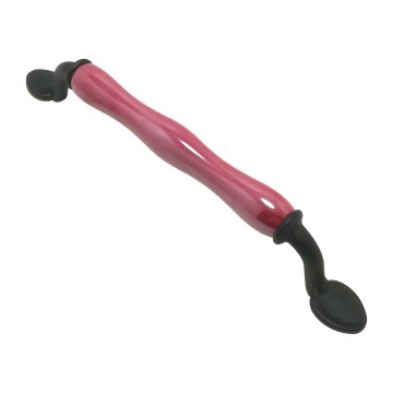 Tomurcuk 1950-60 Porselen Mobilya Kulp 160 mm L.Kırmızı