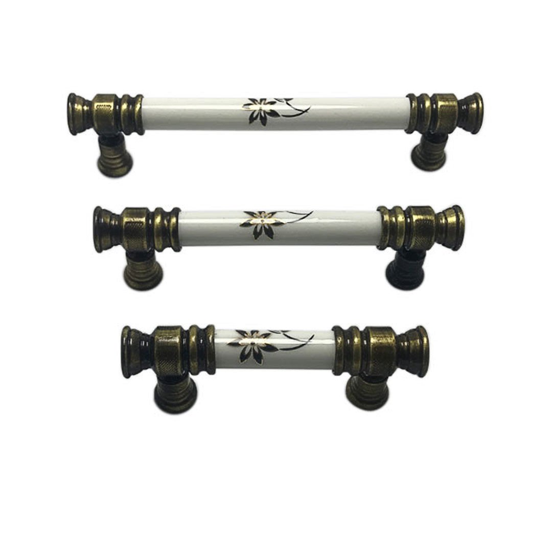 Tomurcuk 2116-41 Antik Sarı Porselen Mobilya Kulp